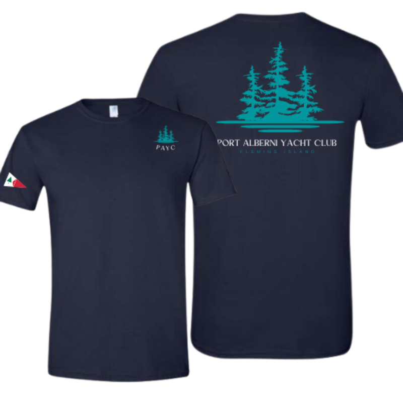 Navy Blue T-Shirt with Burgee Main Image